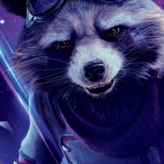 Rocket Raccoon iPhone wallpaper