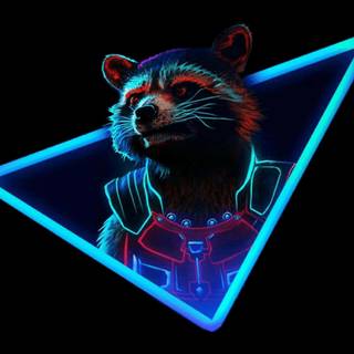 Rocket Raccoon iPhone wallpaper