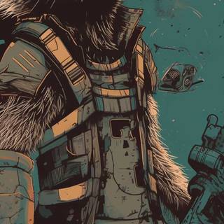 Rocket Raccoon iPhone wallpaper