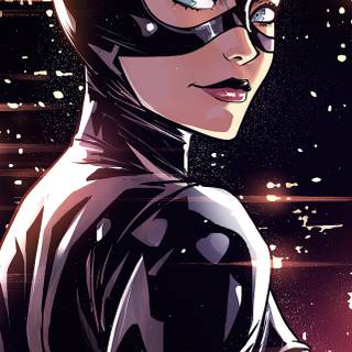 Catwoman iPhone wallpaper
