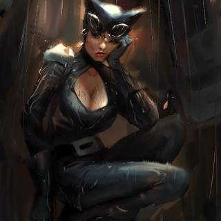 Catwoman iPhone wallpaper