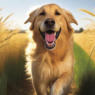 Golden Retriever iPhone wallpaper