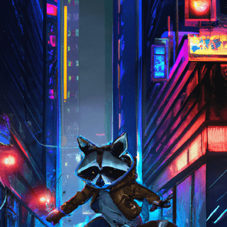 Rocket Raccoon iPhone wallpaper