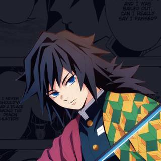 Giyu Tomioka iPhone wallpaper