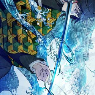 Giyu Tomioka iPhone wallpaper