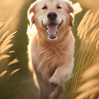 Golden Retriever iPhone wallpaper