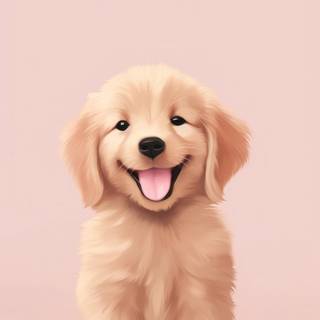 Golden Retriever iPhone wallpaper