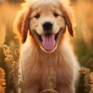 Golden Retriever iPhone wallpaper