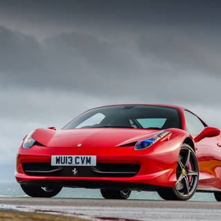 Ferrari 458 phone wallpaper