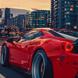 Ferrari 458 phone wallpaper