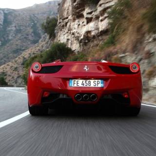 Ferrari 458 phone wallpaper