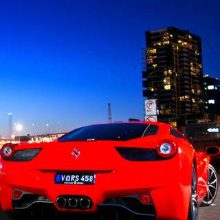 Ferrari 458 phone wallpaper