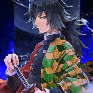 Giyu Tomioka iPhone wallpaper