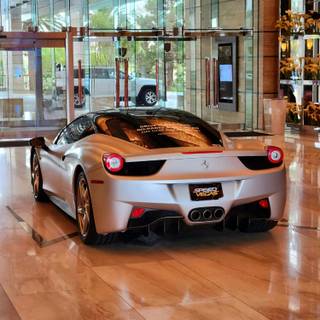 Ferrari 458 phone wallpaper