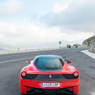 Ferrari 458 phone wallpaper