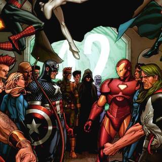Marvel comic iPhone wallpaper