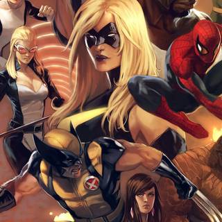 Marvel comic iPhone wallpaper