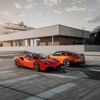 Ferrari 458 phone wallpaper