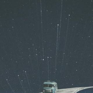 Retro futurism iPhone wallpaper