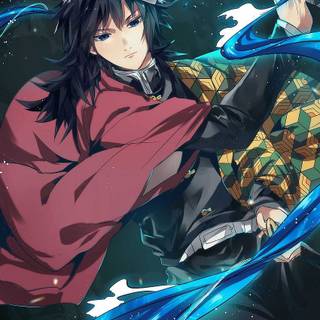 Giyu Tomioka iPhone wallpaper