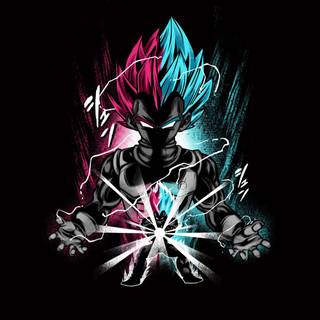 Vegeta amoled wallpaper