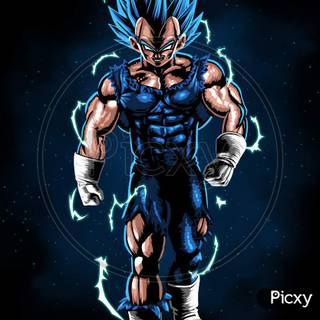 Vegeta amoled wallpaper