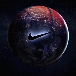 Nike space wallpaper