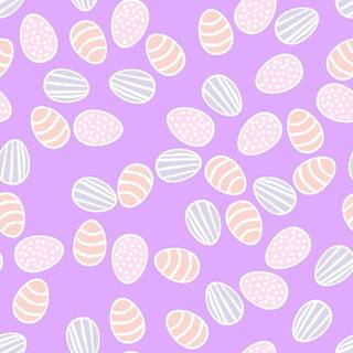 Cute Easter eggs wallpaper