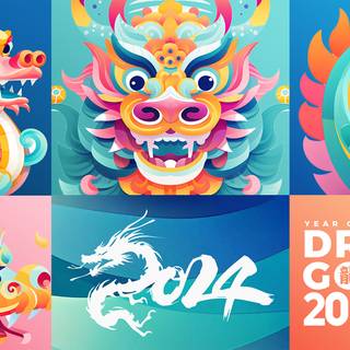 Year of The Dragon 2024 wallpaper
