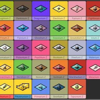 Pokemon Z-Crystal wallpaper