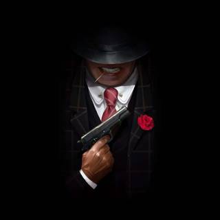 Gangsta iPhone wallpaper