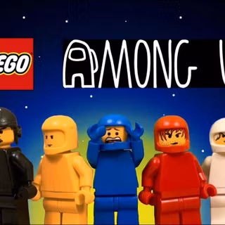Among Us Lego wallpaper