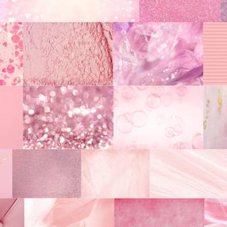 Aesthetic pink laptop HD wallpaper