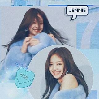 Blue Jennie wallpaper
