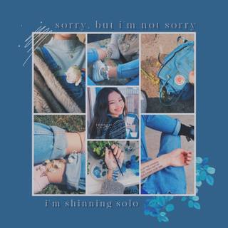 Blue Jennie wallpaper