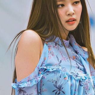Blue Jennie wallpaper