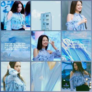 Blue Jennie wallpaper