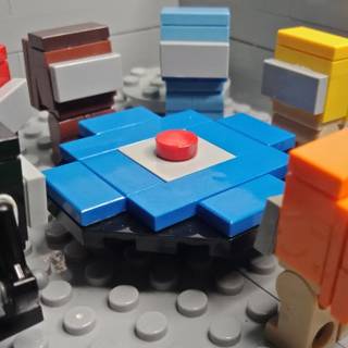 Among Us Lego wallpaper
