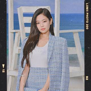 Blue Jennie wallpaper
