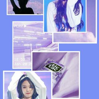 Blue Jennie wallpaper