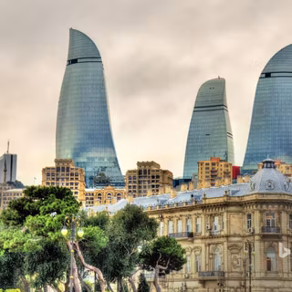 Baku Azerbaijan wallpaper