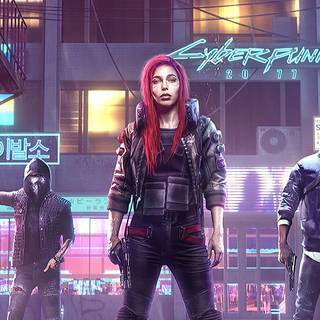 Cyberpunk 2077 4k phone wallpaper