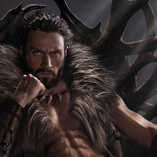 The Witcher logo 4k wallpaper