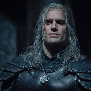 The Witcher logo 4k wallpaper