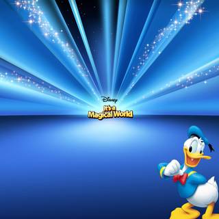 Donald and Daisy wallpaper