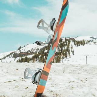 Snowboarding iPhone wallpaper