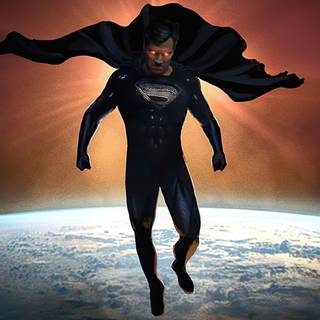 Superman dark 4k wallpaper