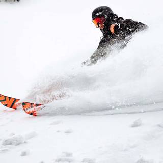 Snowboarding iPhone wallpaper