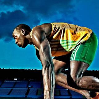 Usain Bolt iPhone wallpaper