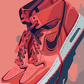 Sneaker phone wallpaper